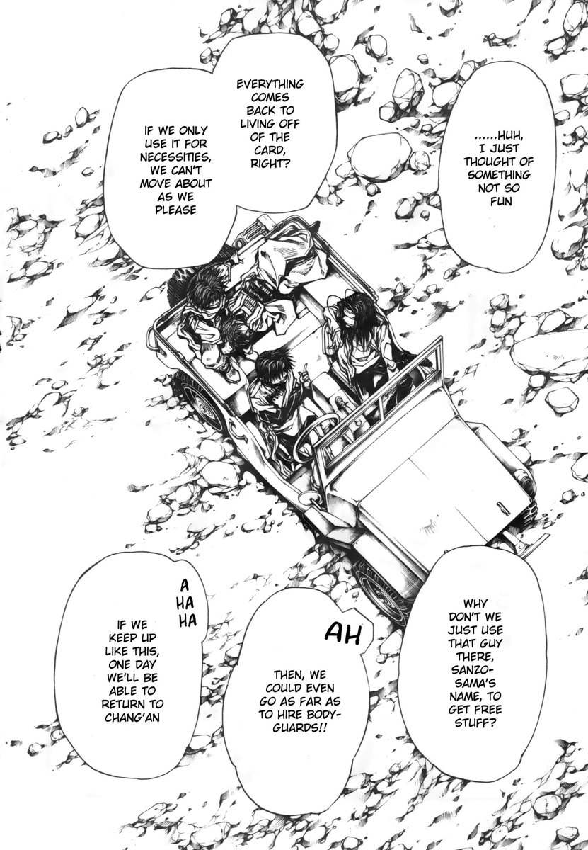 Saiyuki Reload Blast Chapter 15 page 11 - Chapter 15: Shot 4.8.5