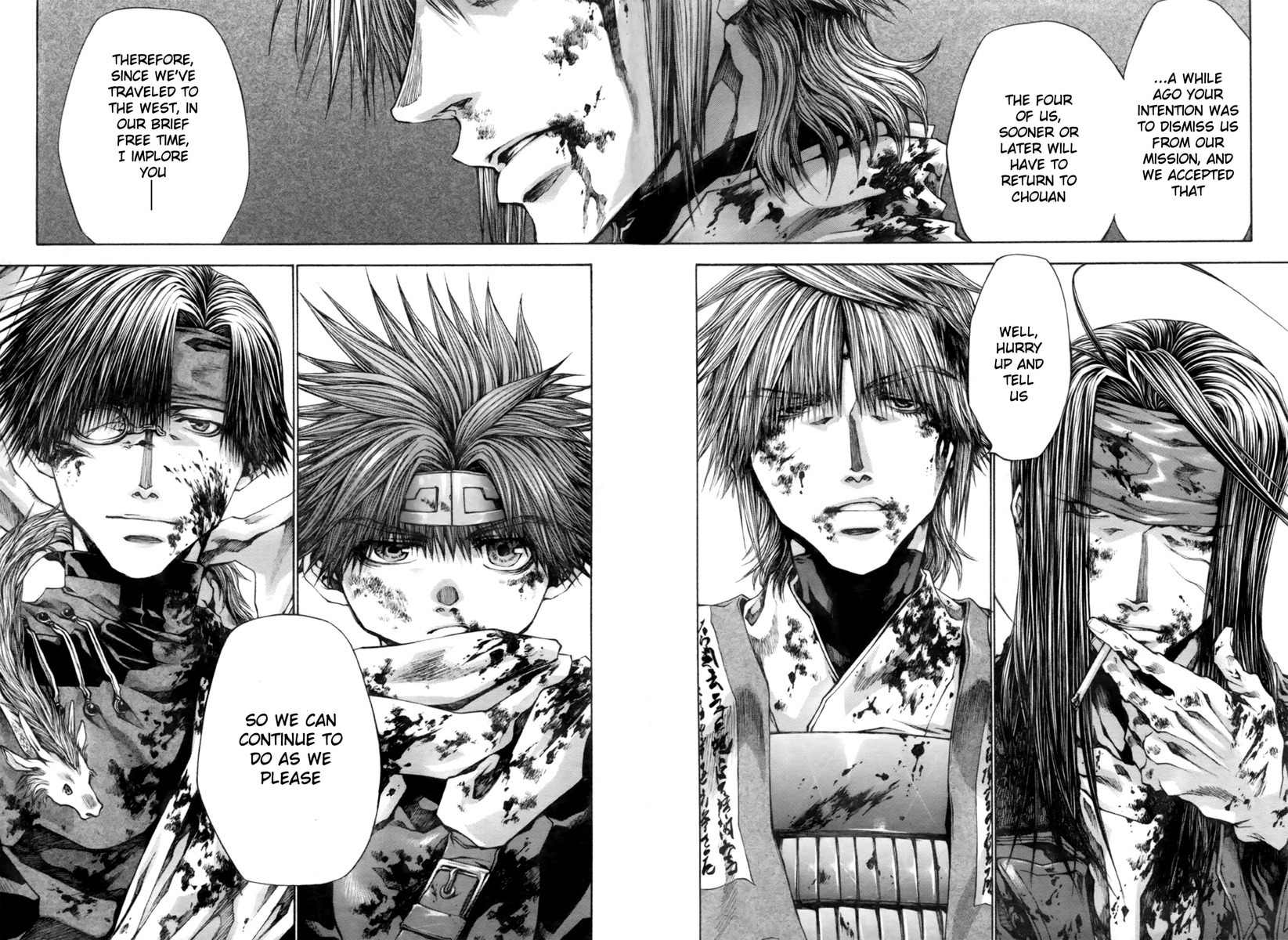 Saiyuki Reload Blast Chapter 21.4 page 9 - Chapter 21.4: Shot 4.11 (4)