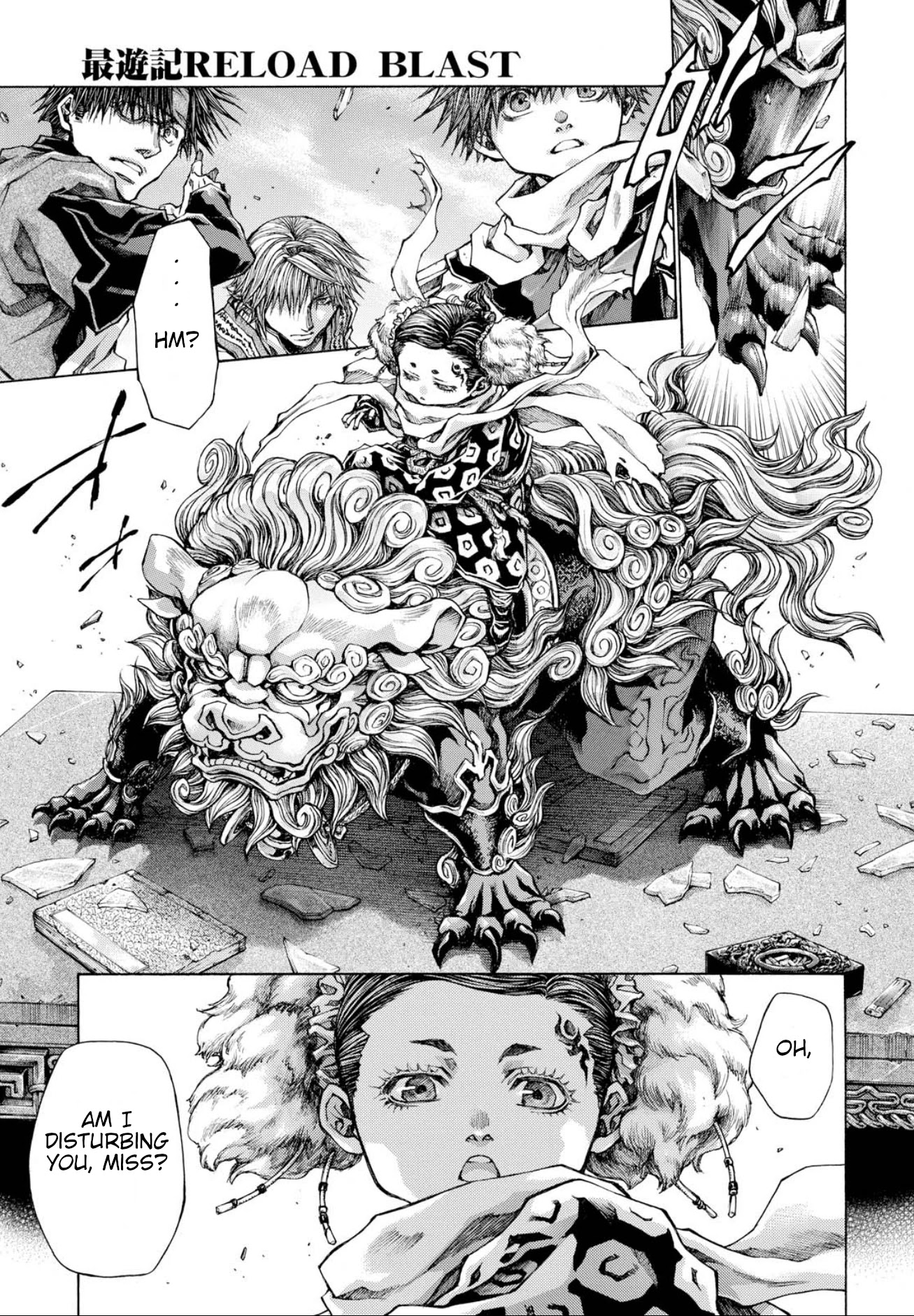 Saiyuki Reload Blast Chapter 22 page 18 - Chapter 22