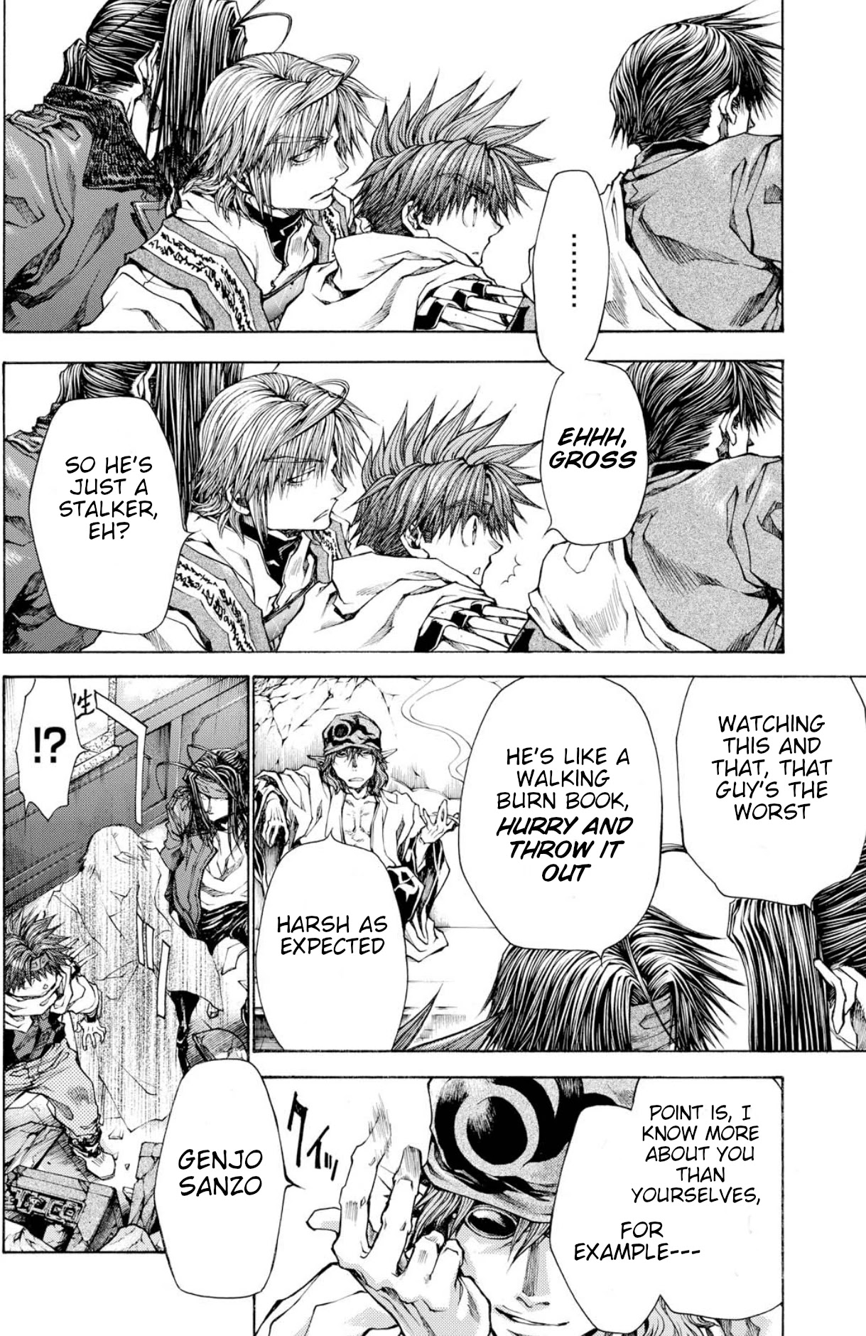 Saiyuki Reload Blast Chapter 22 page 38 - Chapter 22