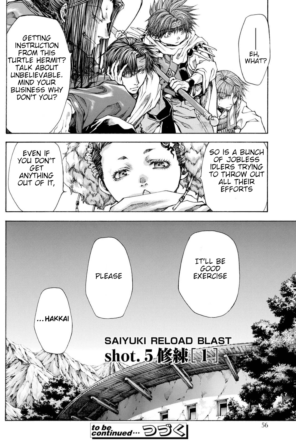 Saiyuki Reload Blast Chapter 22 page 44 - Chapter 22