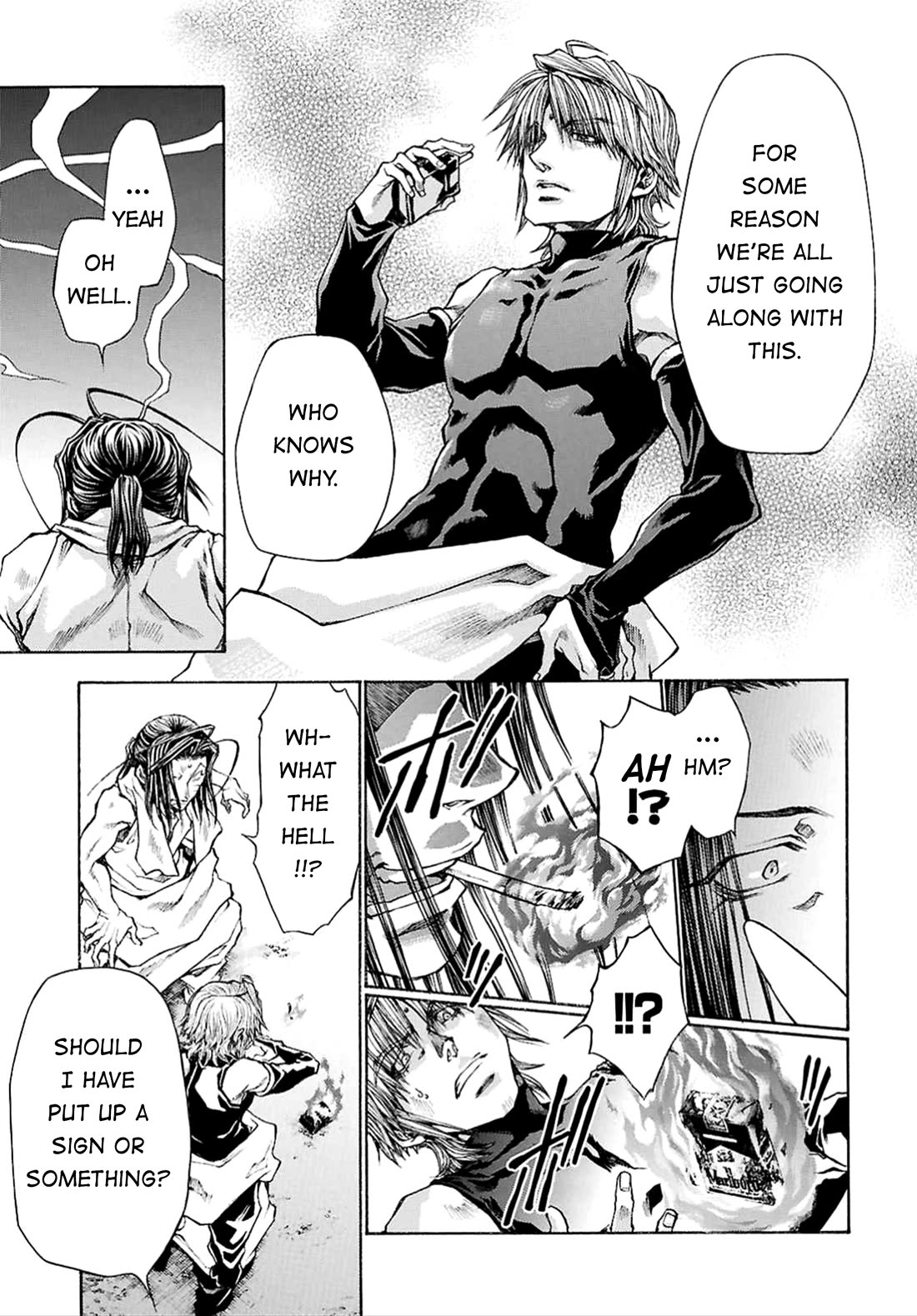 Saiyuki Reload Blast Chapter 23 page 22 - Chapter 23