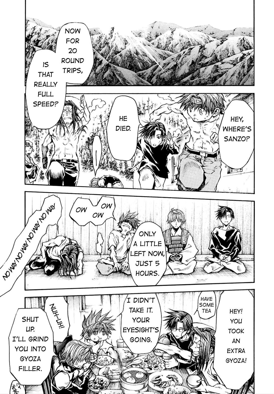 Saiyuki Reload Blast Chapter 23 page 32 - Chapter 23