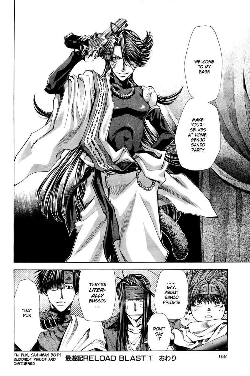 Saiyuki Reload Blast Chapter 4 page 27 - Chapter 4: Shot 4.1