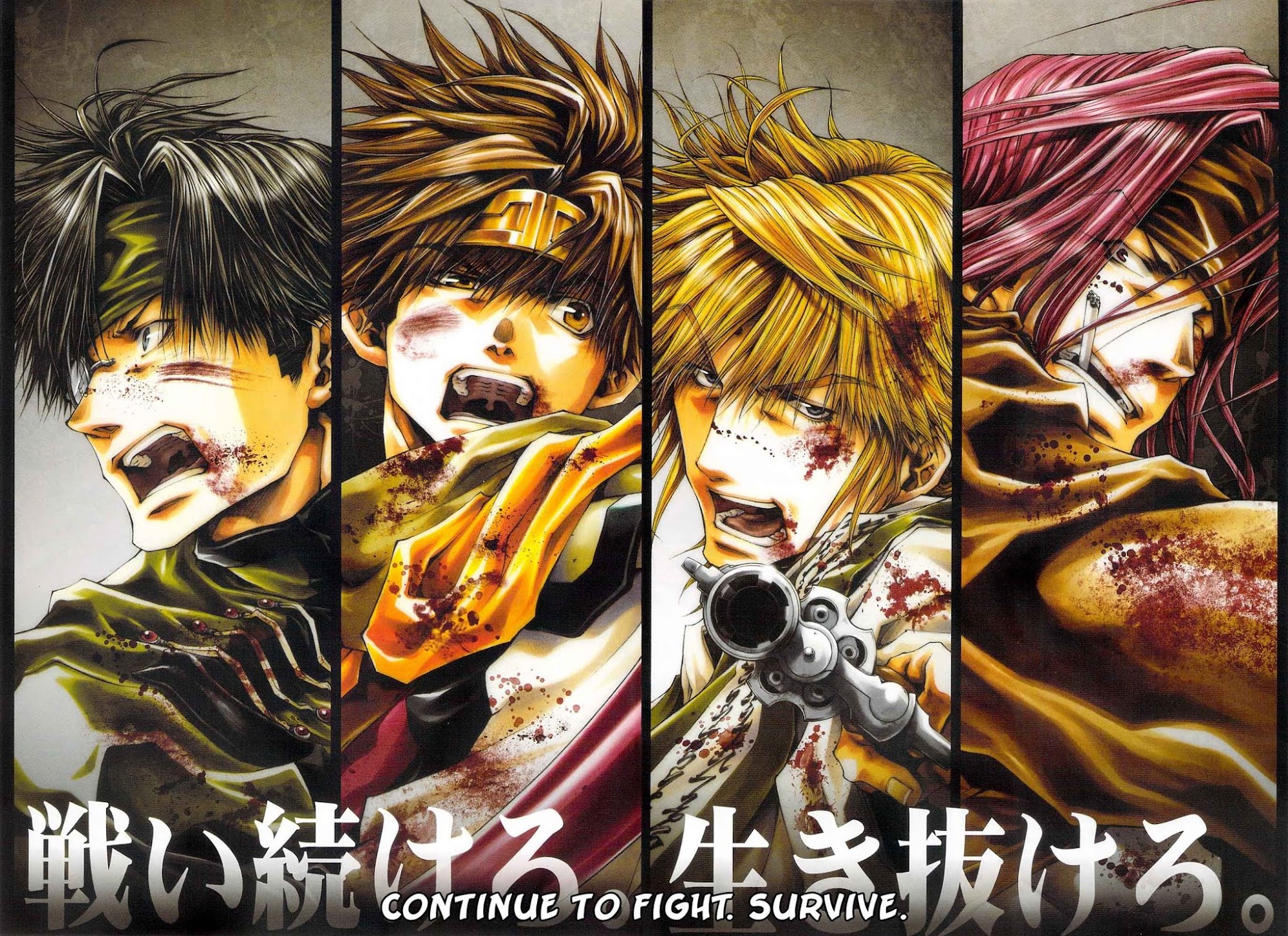 Saiyuki Reload Blast Chapter 6 page 8 - Chapter 6: Shot 4.2