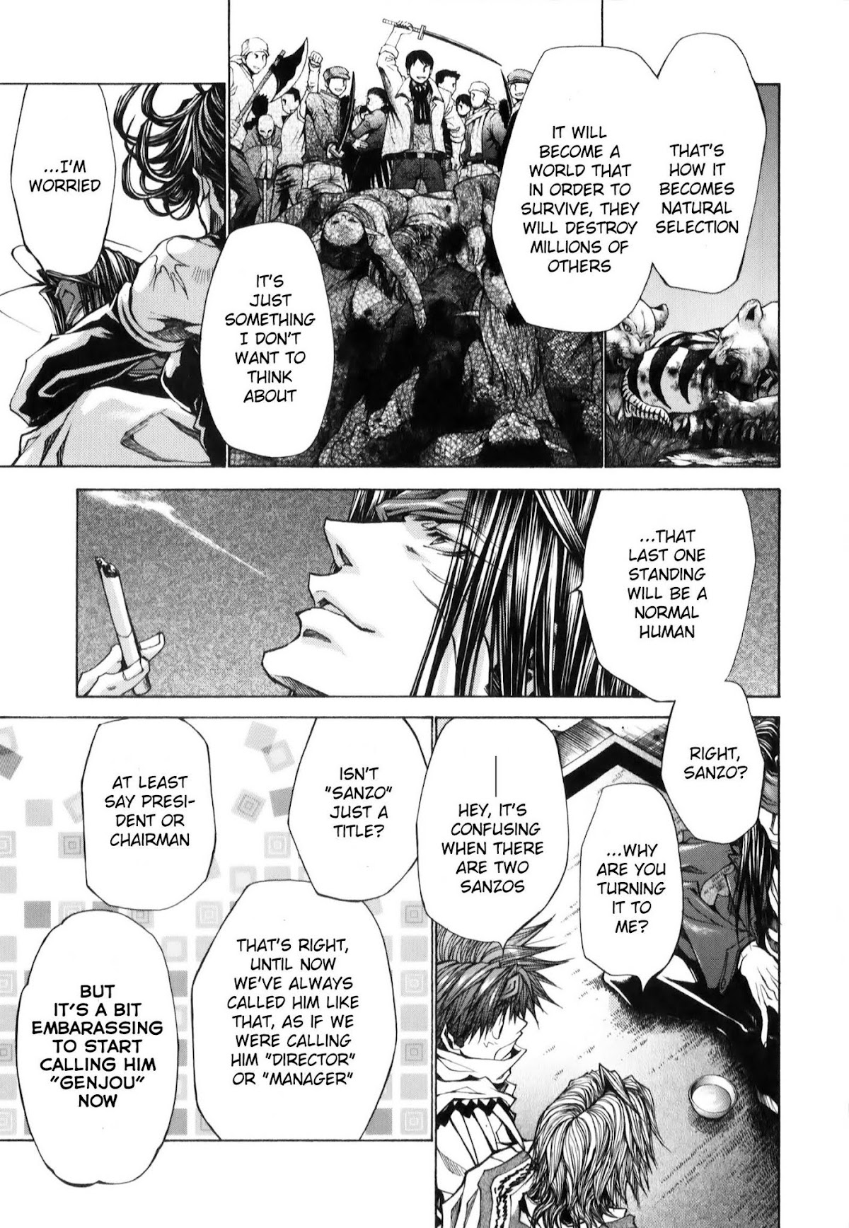 Saiyuki Reload Blast Chapter 7 page 13 - Chapter 7: Shot 4.3