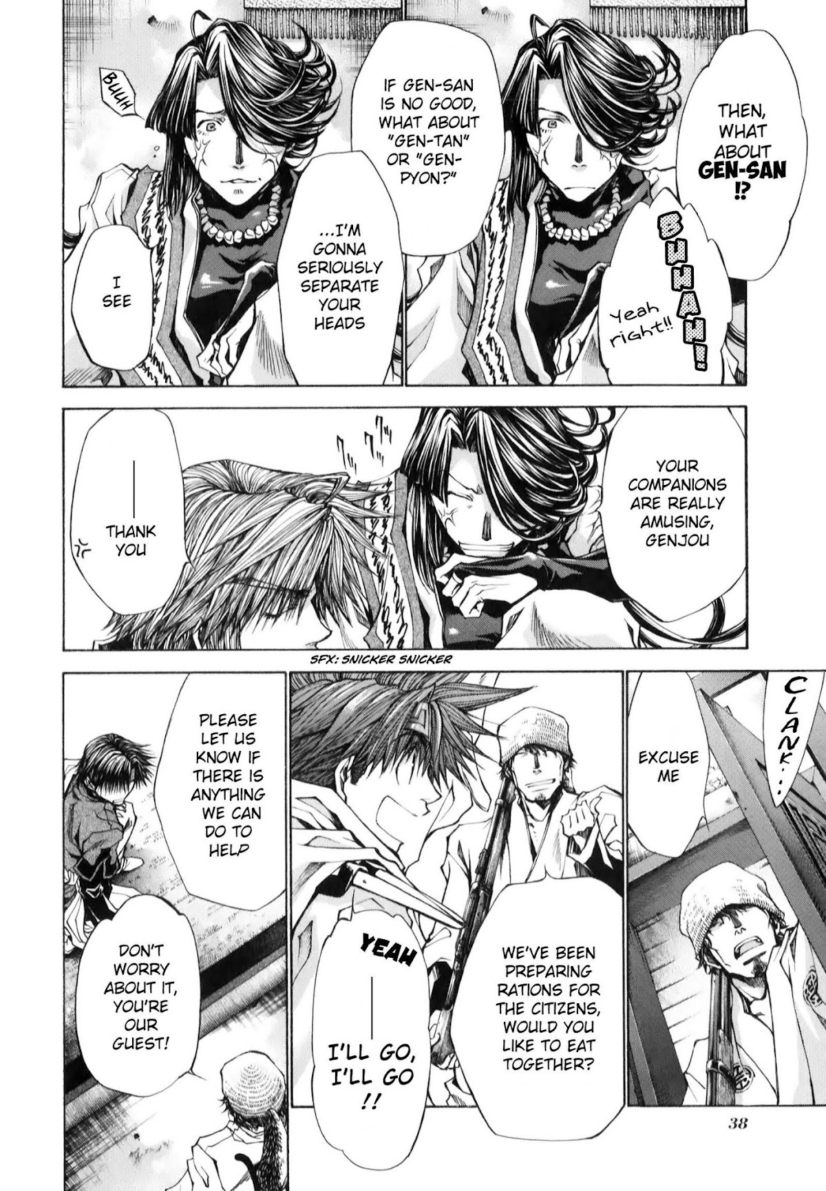 Saiyuki Reload Blast Chapter 7 page 14 - Chapter 7: Shot 4.3