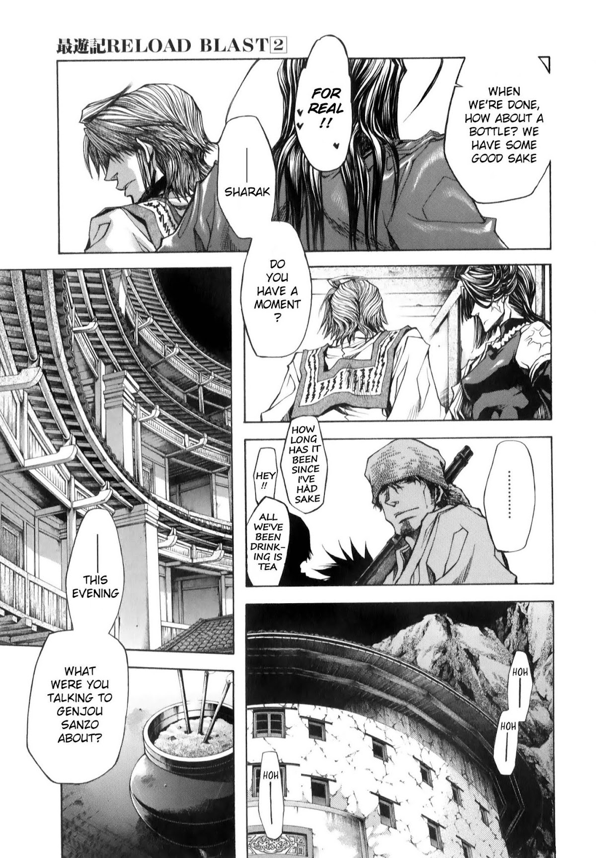 Saiyuki Reload Blast Chapter 7 page 15 - Chapter 7: Shot 4.3
