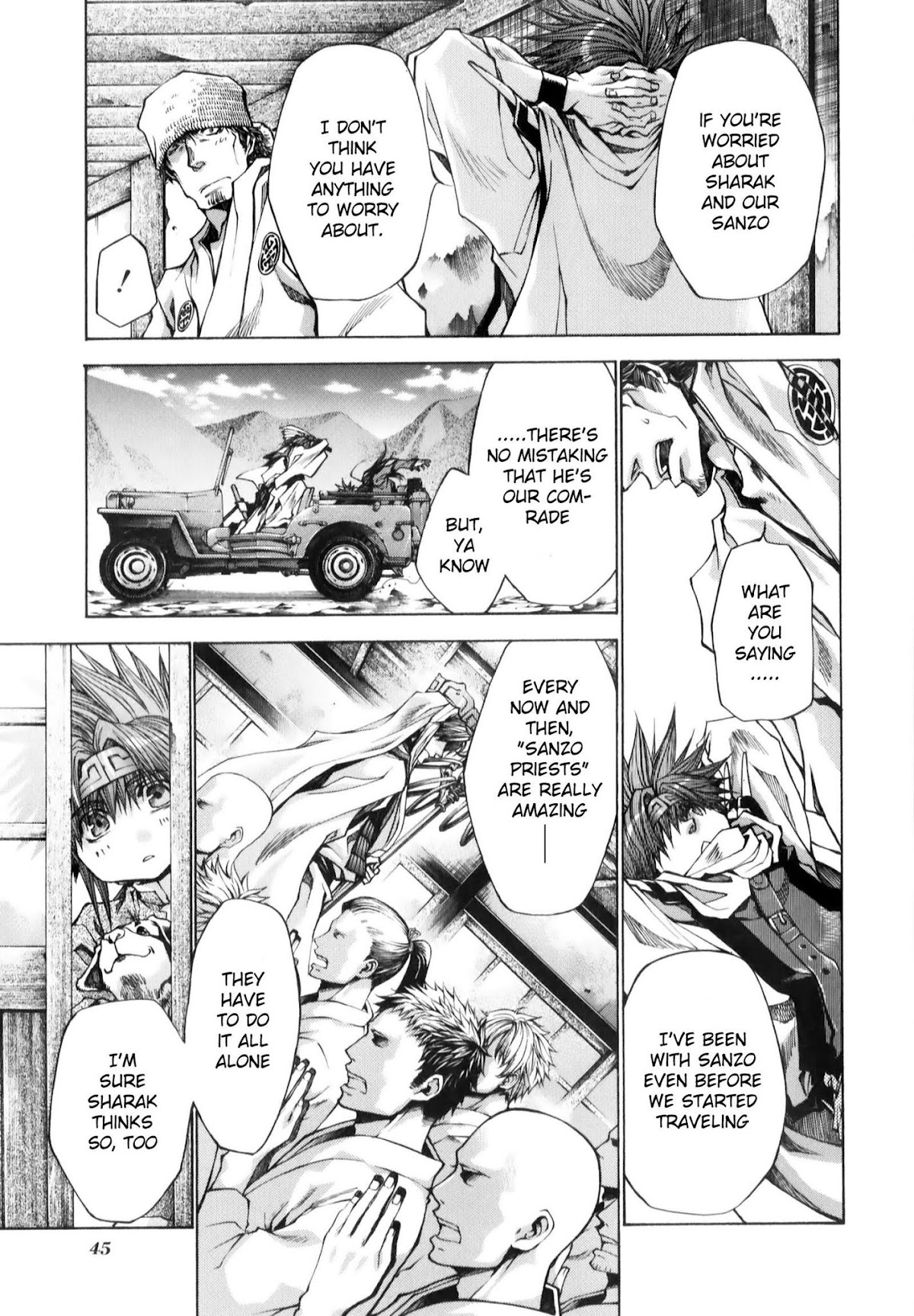 Saiyuki Reload Blast Chapter 7 page 21 - Chapter 7: Shot 4.3