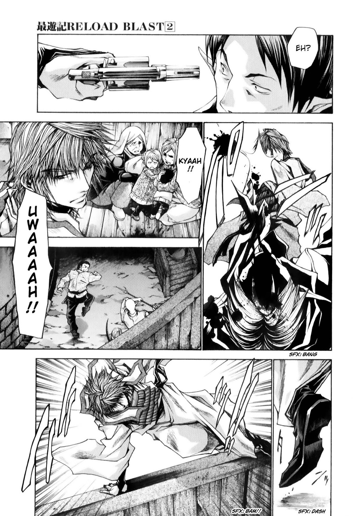 Saiyuki Reload Blast Chapter 8.1 page 16 - Chapter 8.1: Shot 4.4 (1)