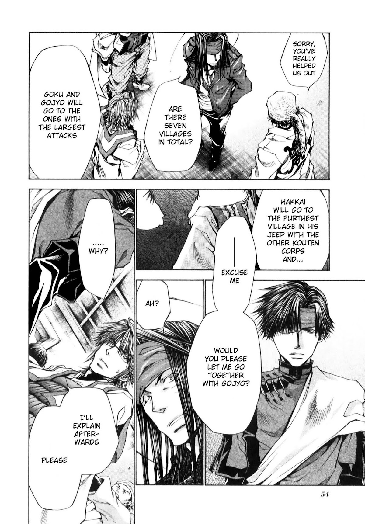 Saiyuki Reload Blast Chapter 8.1 page 5 - Chapter 8.1: Shot 4.4 (1)