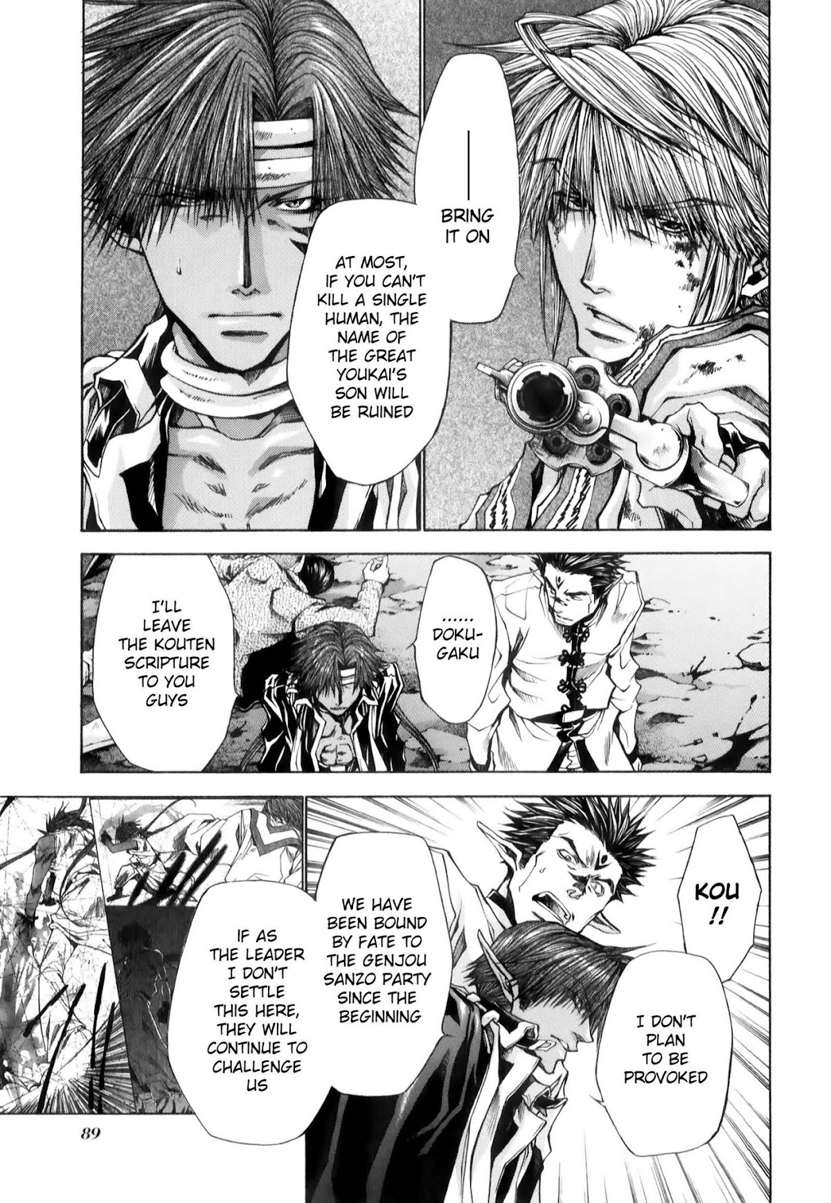 Saiyuki Reload Blast Chapter 9.1 page 10 - Chapter 9.1: Shot 4.5 (1)
