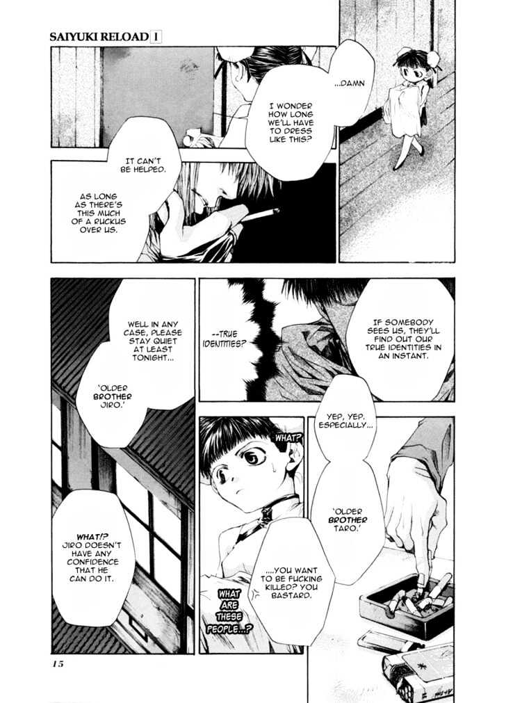 Saiyuki Reload Chapter 1 page 14 - Chapter 1 : Run