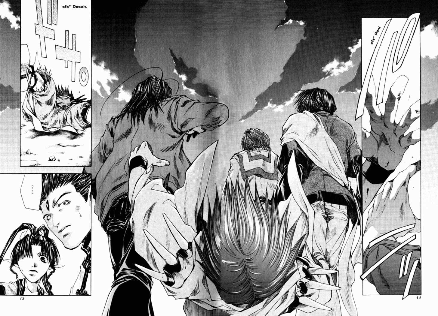 Saiyuki Reload Chapter 11 page 13 - Chapter 11 : Against The Stream [6]