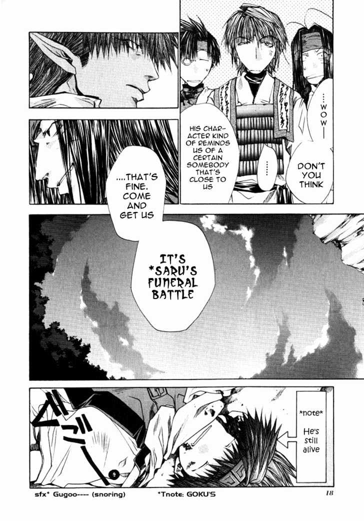 Saiyuki Reload Chapter 11 page 16 - Chapter 11 : Against The Stream [6]