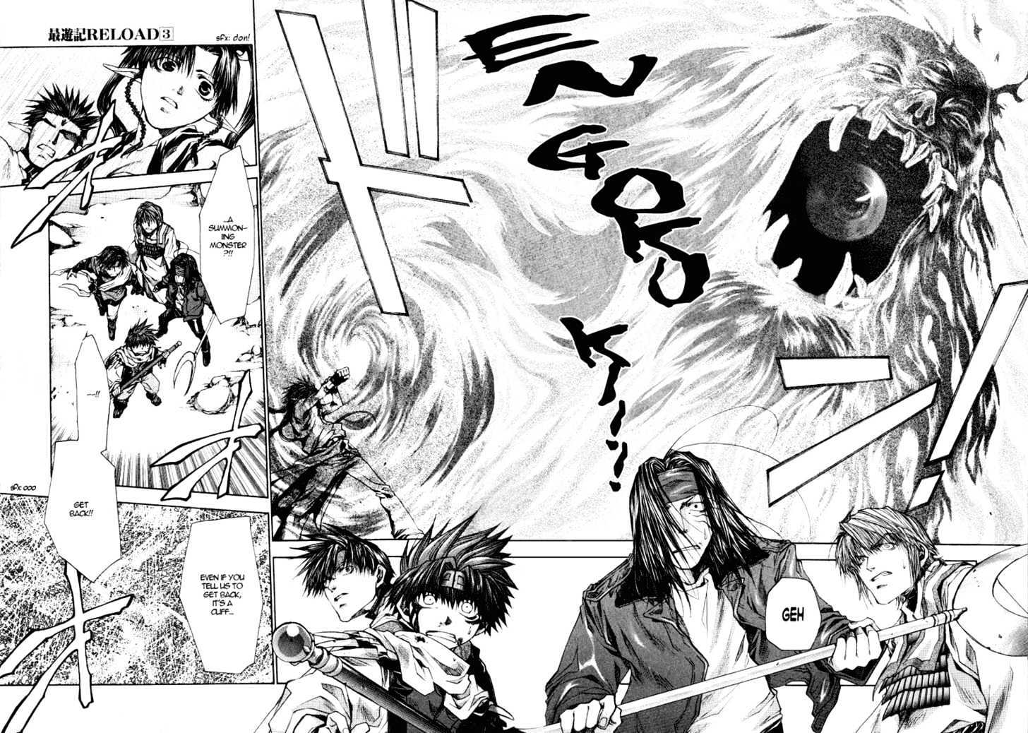 Saiyuki Reload Chapter 13 page 8 - Chapter 13 : Against The Stream [8]