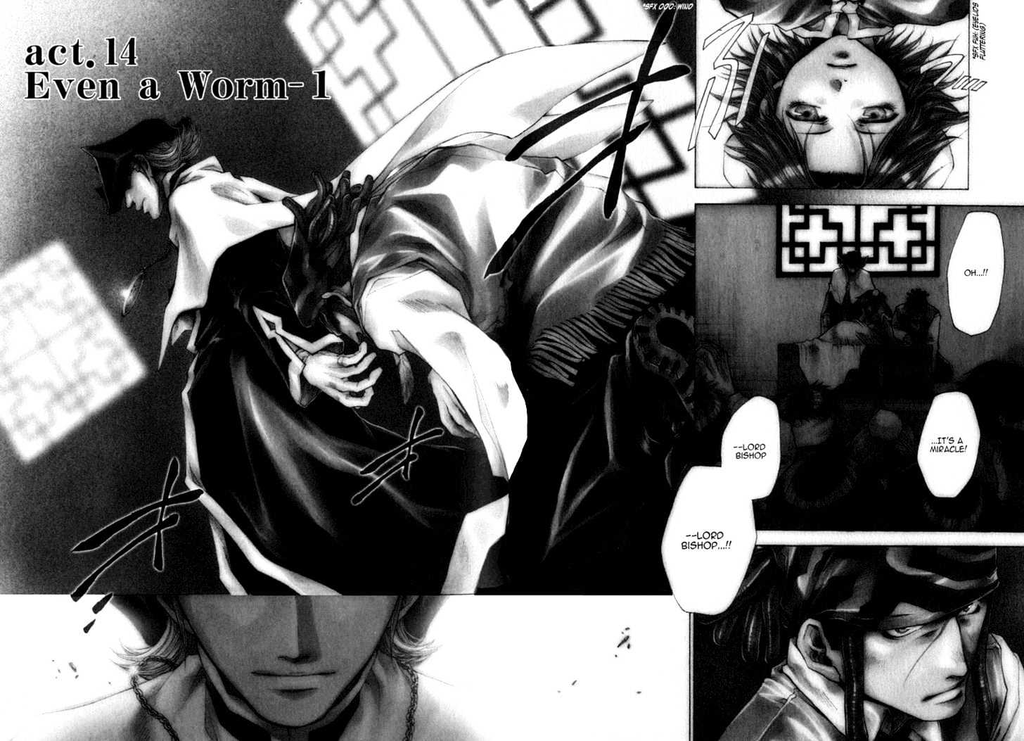 Saiyuki Reload Chapter 14 page 2 - Chapter 14 : Even A Worm [1]