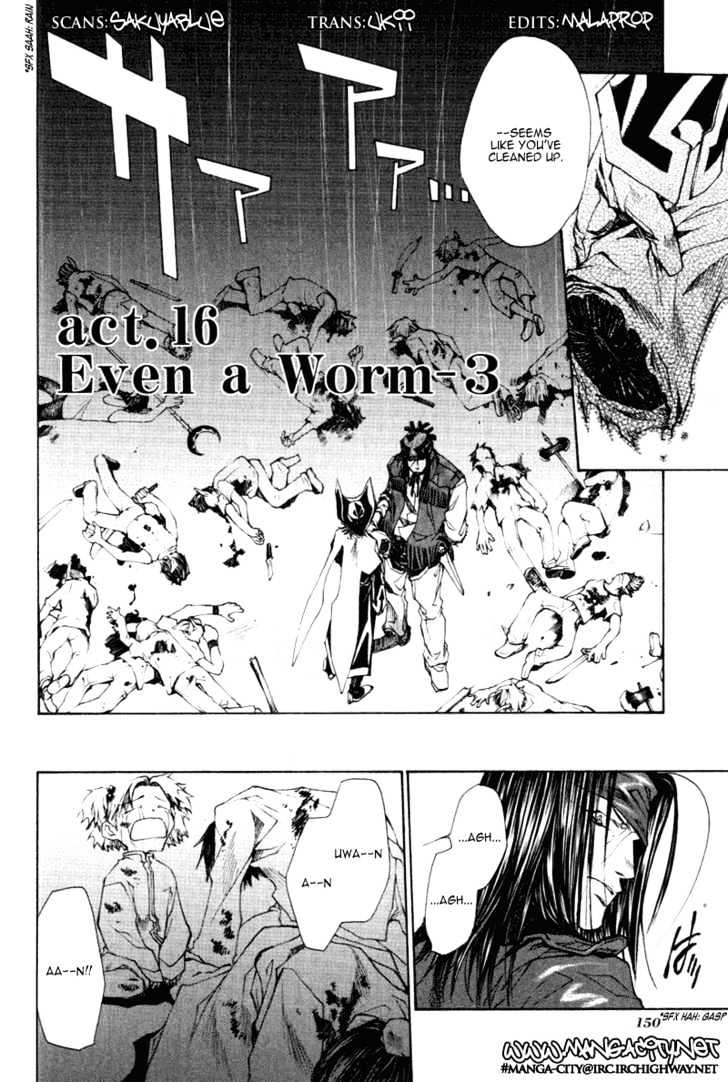 Saiyuki Reload Chapter 16 page 1 - Chapter 16 : Even A Worm [3]