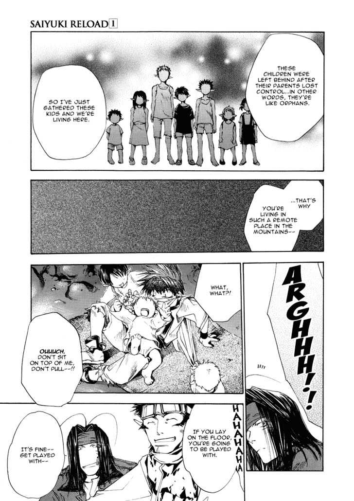 Saiyuki Reload Chapter 2 page 15 - Chapter 2 : Snow Drop [1]