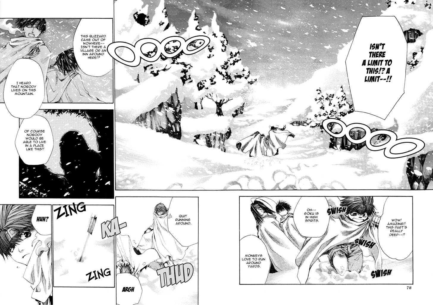 Saiyuki Reload Chapter 2 page 4 - Chapter 2 : Snow Drop [1]