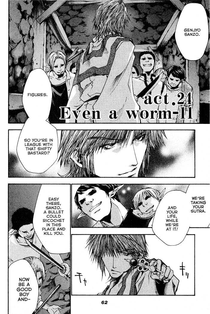Saiyuki Reload Chapter 24 page 2 - Chapter 24 : Even A Worm [11]