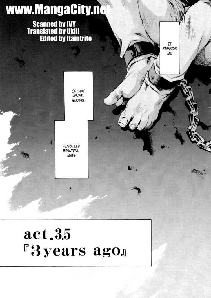 Saiyuki Reload Chapter 3.5 page 1 - Chapter 3.5 : 3 Years Ago