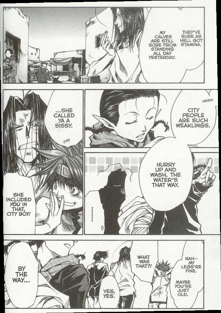 Saiyuki Reload Chapter 37 page 2 - Chapter 37 : Even a Worm