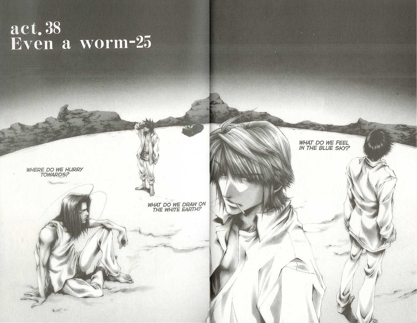 Saiyuki Reload Chapter 38 page 1 - Chapter 38 : Even a Worm [25]