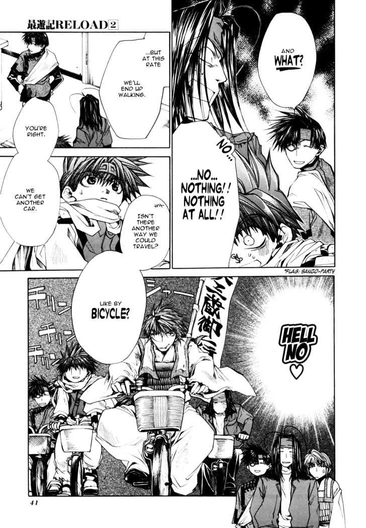 Saiyuki Reload Chapter 5.5 page 9 - Chapter 5.5 : Lovely Baby