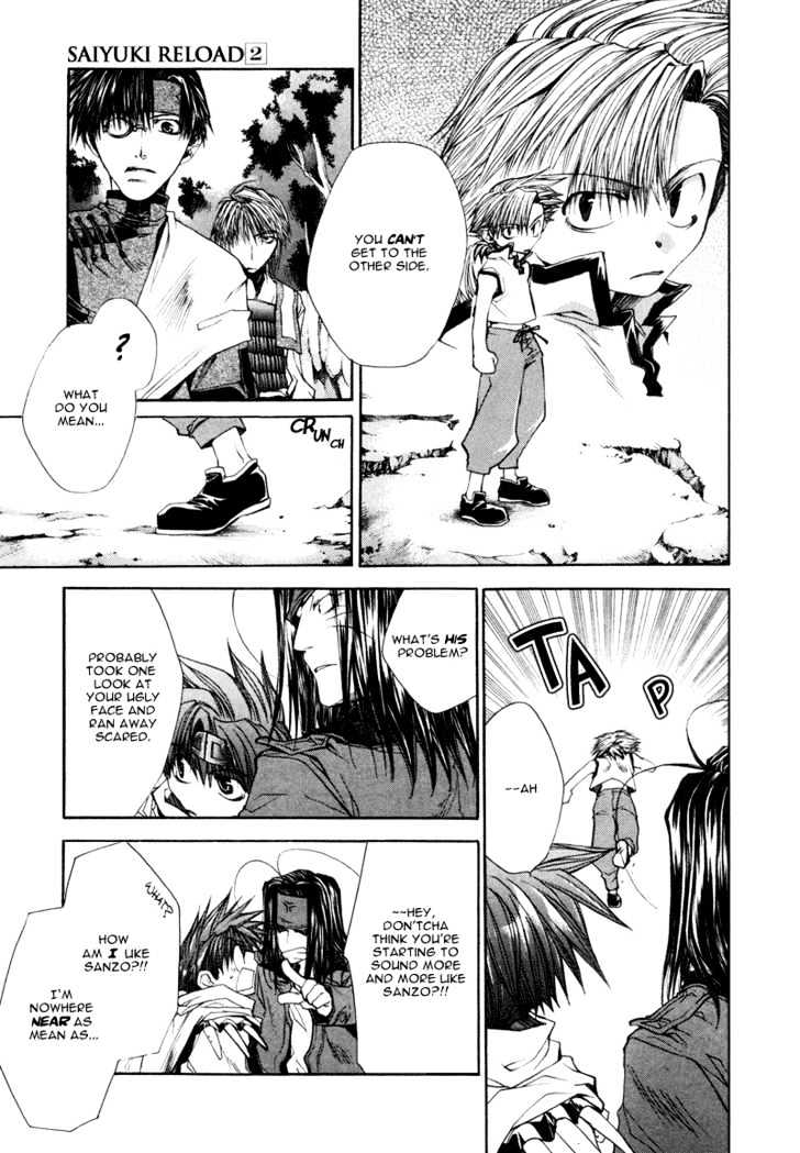 Saiyuki Reload Chapter 6 page 7 - Chapter 6 : Against The Stream [1]
