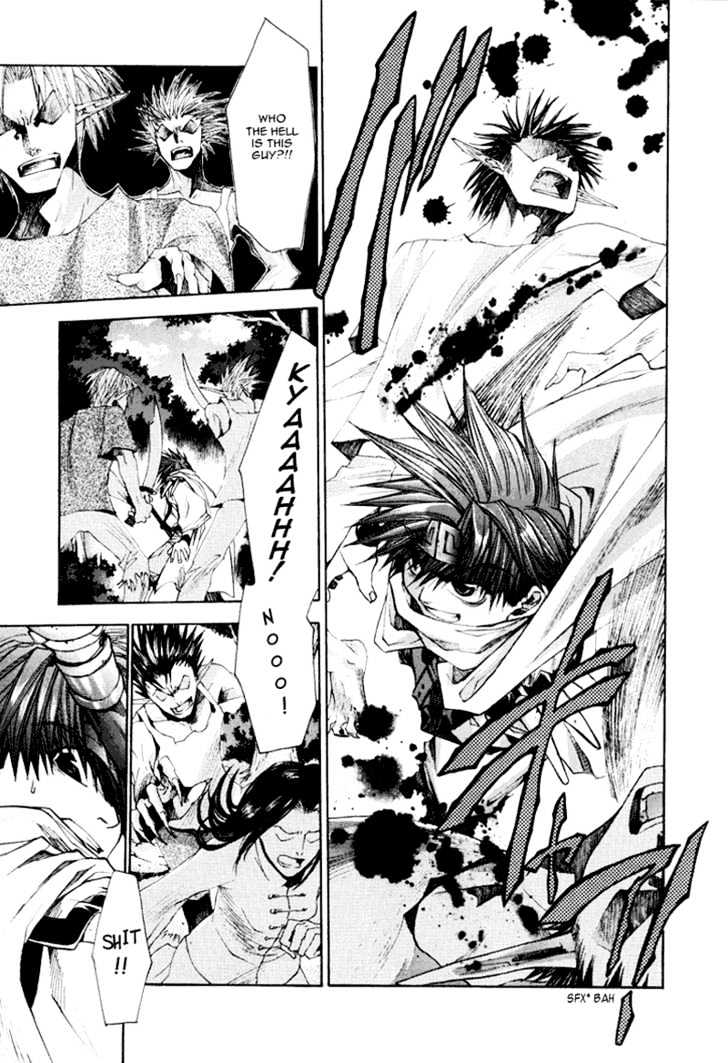 Saiyuki Reload Chapter 8 page 11 - Chapter 8 : Aganist The Stream [3]
