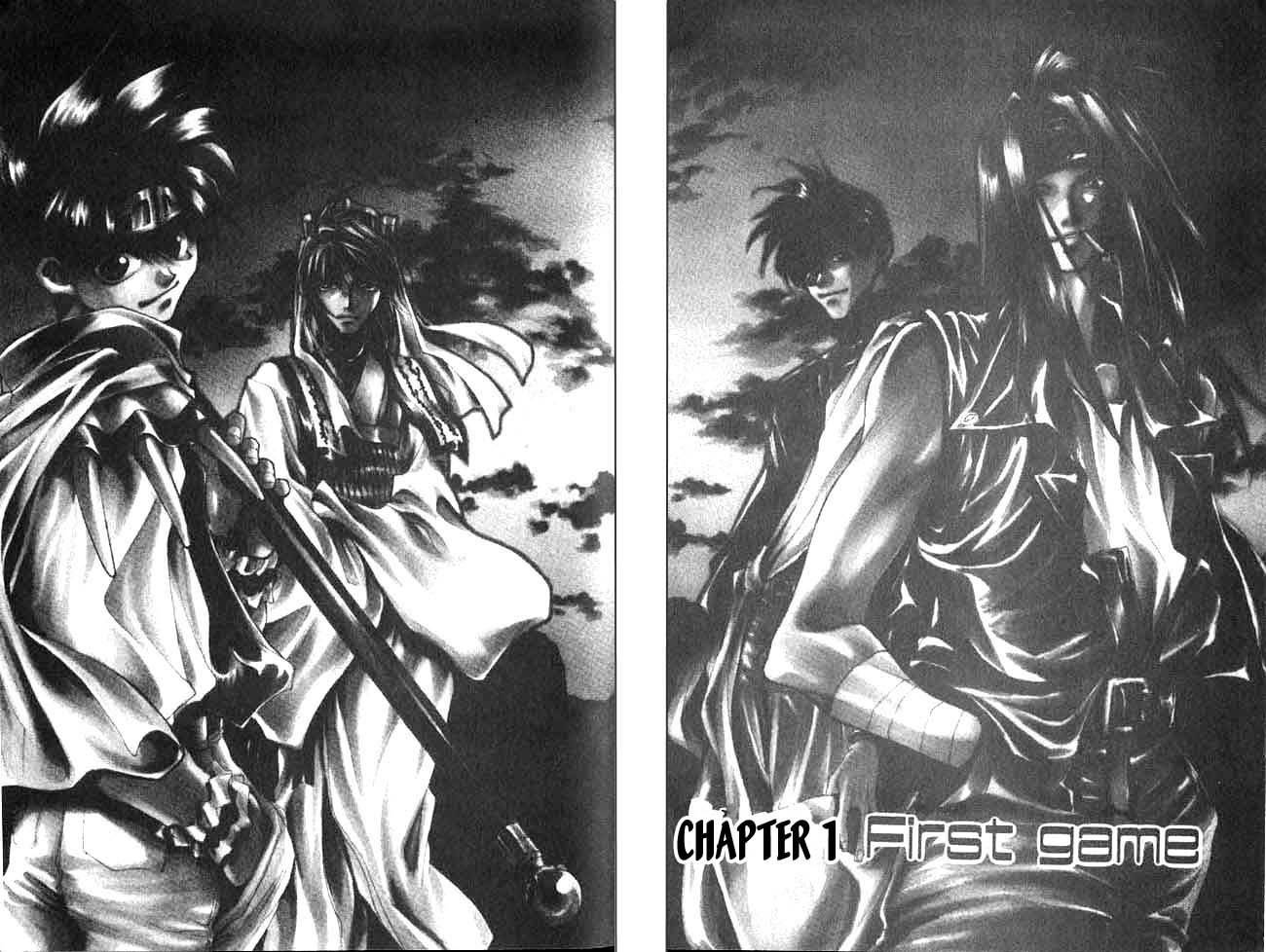 Saiyuki Chapter 1 page 1 - Chapter 1: First Game