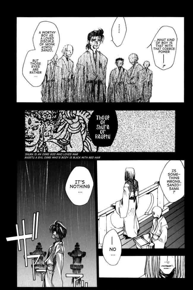 Saiyuki Chapter 10 page 16 - Chapter 10: Rain