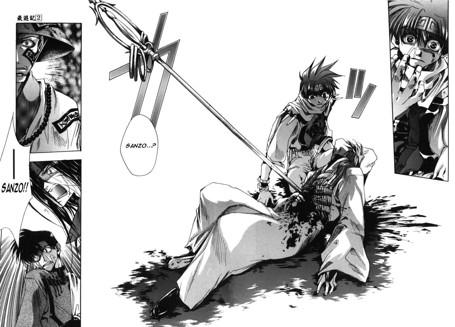 Saiyuki Chapter 11 page 29 - Chapter 11: Shower of Bullets