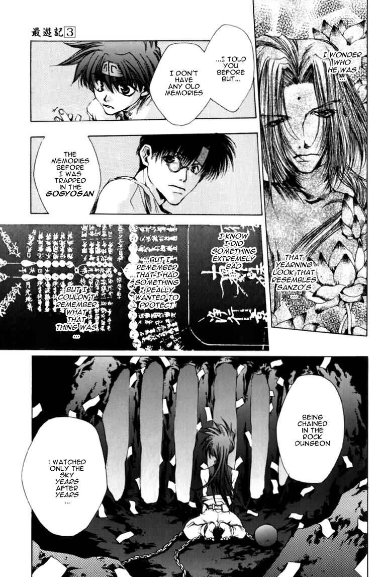 Saiyuki Chapter 13 page 14 - Chapter 13: Faith in mind