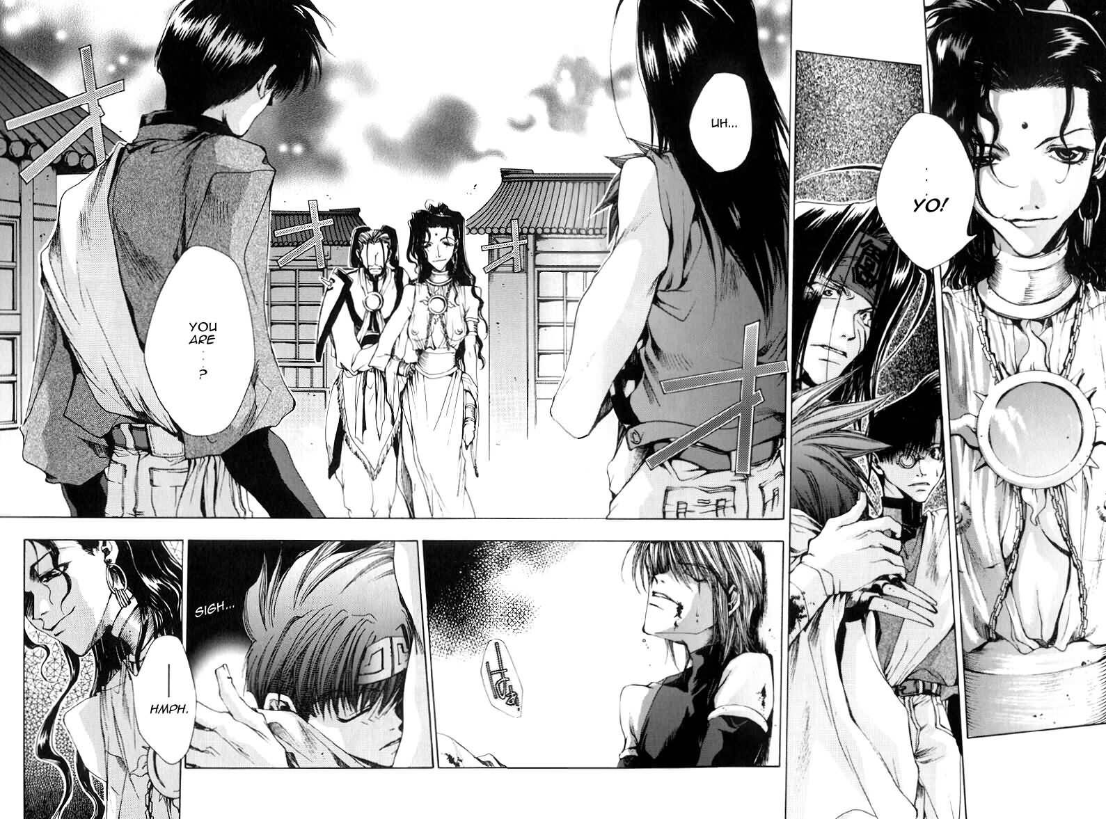 Saiyuki Chapter 13 page 2 - Chapter 13: Faith in mind