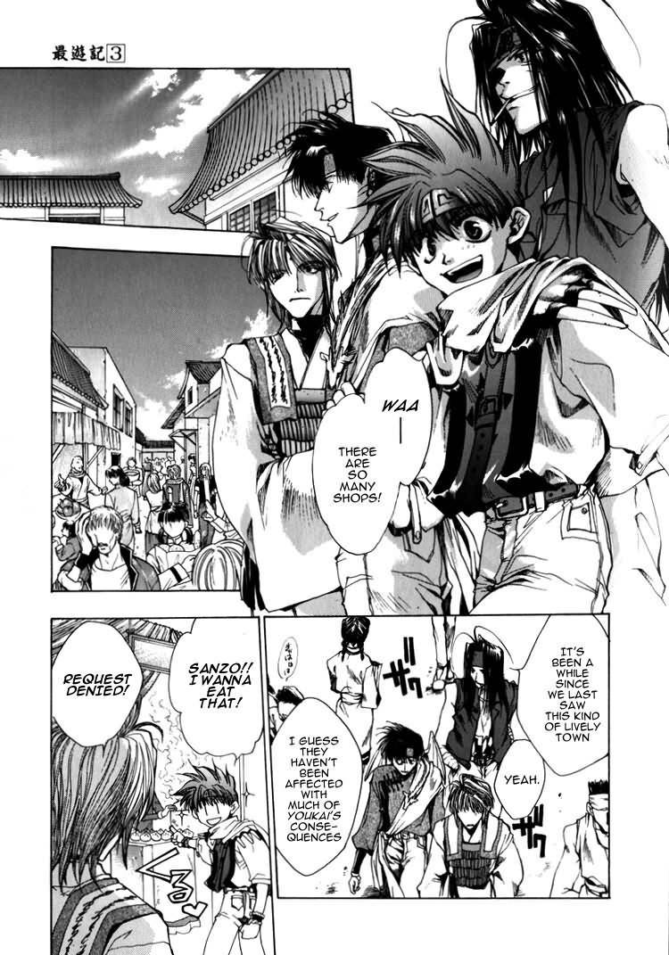 Saiyuki Chapter 15 page 10 - Chapter 15: Drop a bomb