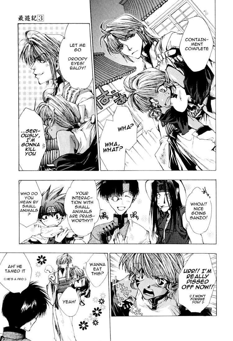 Saiyuki Chapter 16 page 9 - Chapter 16: Confront