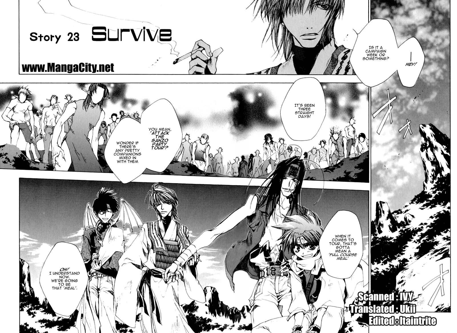 Saiyuki Chapter 23 page 2 - Chapter 23: Survive