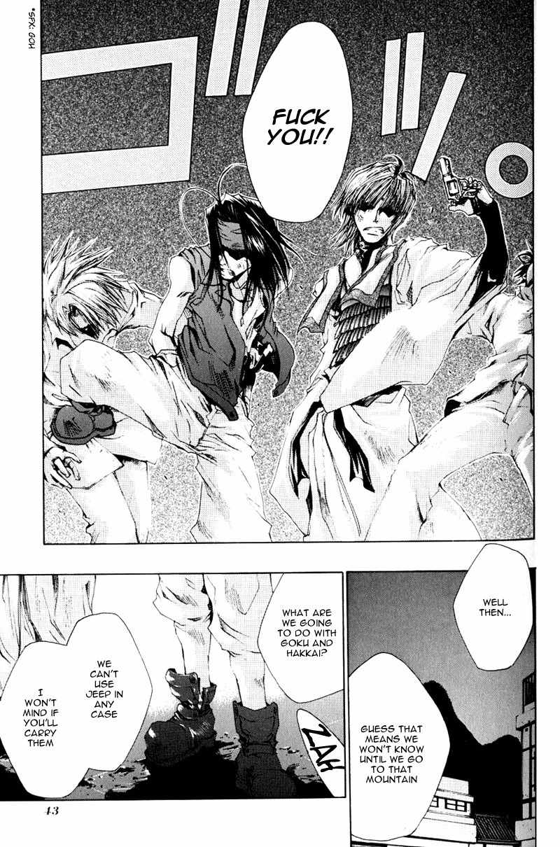 Saiyuki Chapter 37 page 39 - Chapter 37: Out of Gear