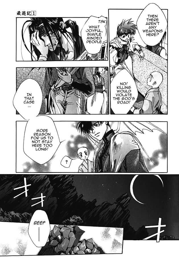 Saiyuki Chapter 4 page 19 - Chapter 4: His God