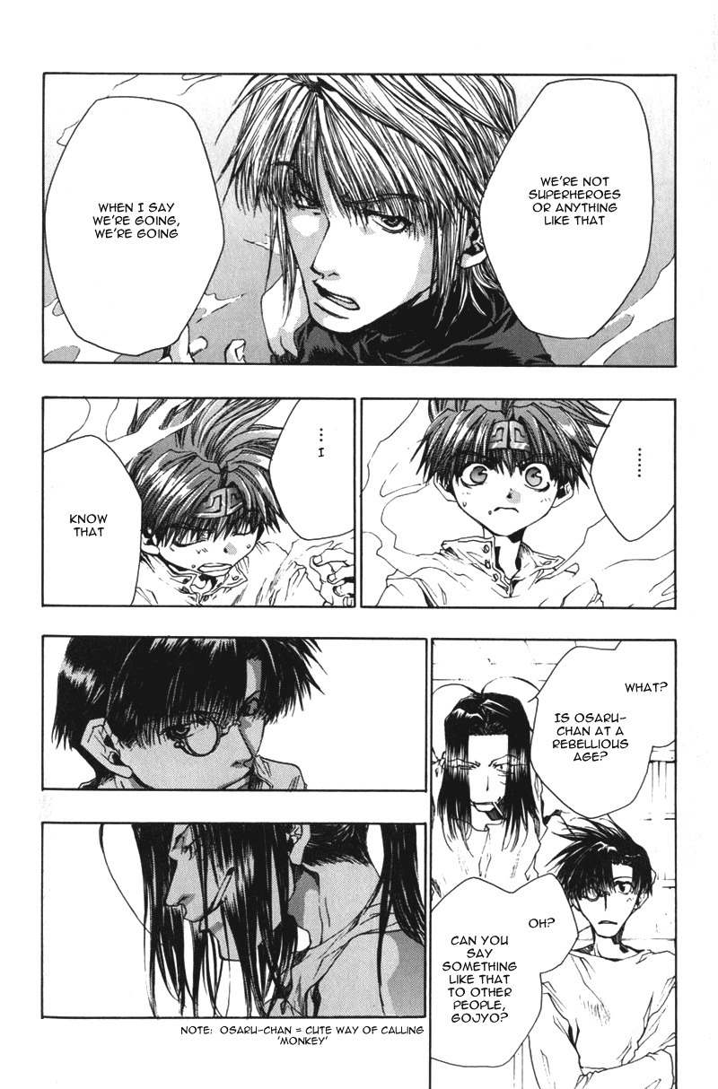 Saiyuki Chapter 41 page 42 - Chapter 41: Farewell