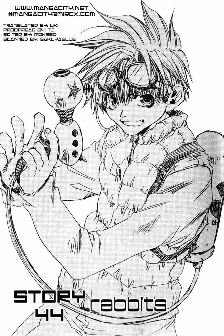 Saiyuki Chapter 44 page 1 - Chapter 44: Rabbits