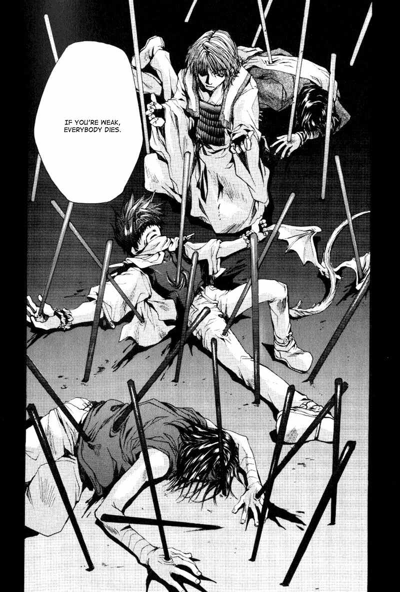 Saiyuki Chapter 49 page 22 - Chapter 49: Take To Flight