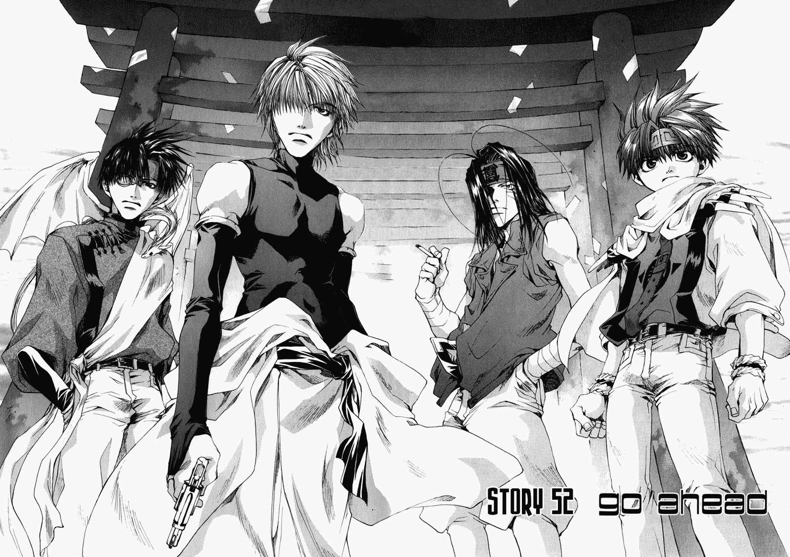 Saiyuki Chapter 52 page 14 - Chapter 52: Go Ahead