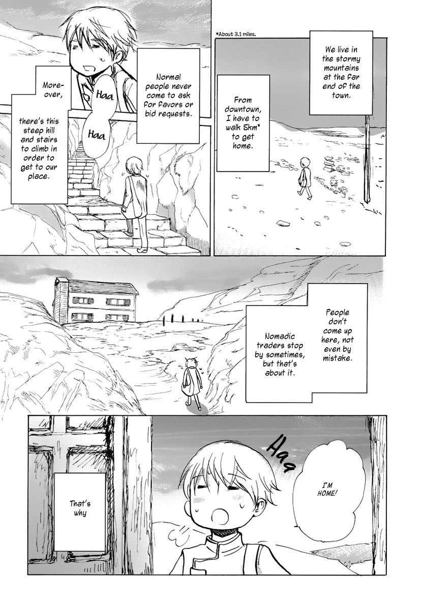 Saka no Ue no Mahoutsukai Chapter 2 page 12 - Chapter 2 : The Sorcerer On The Top Of The Hill