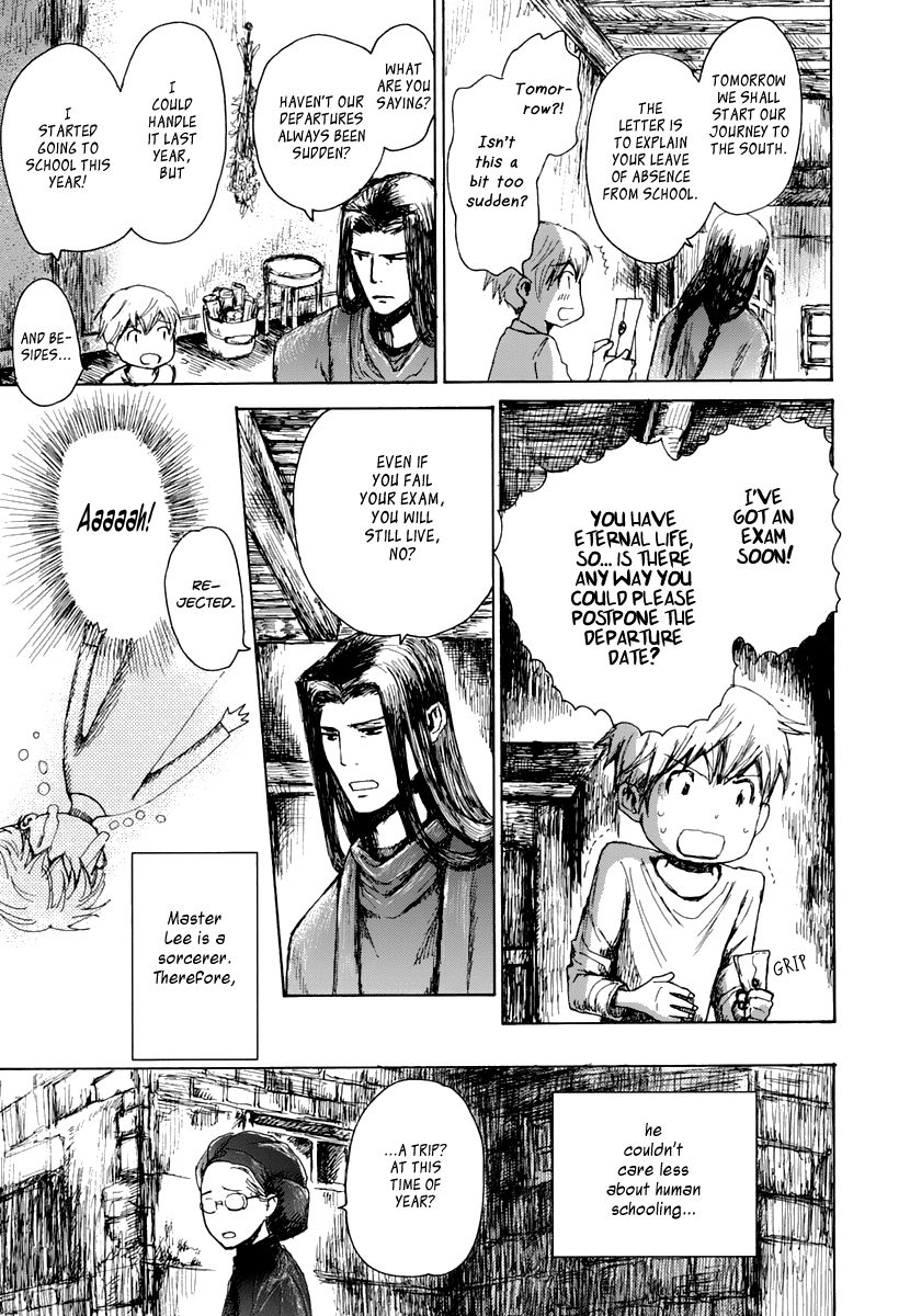 Saka no Ue no Mahoutsukai Chapter 4 page 5 - Chapter 4 : Cape Dora-Dora and Extra Lesson