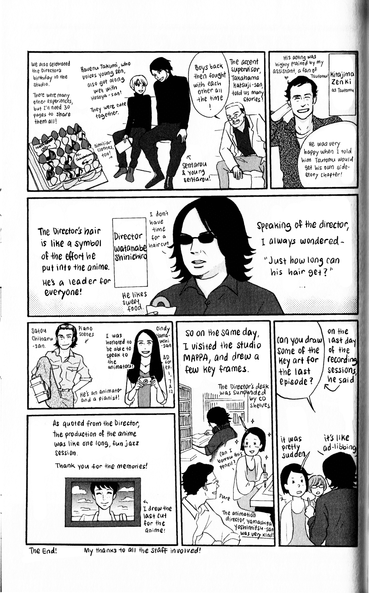 Sakamichi no Apollon Chapter 51 page 7 - Chapter 51: Official Fanbook - Apollon of the Waves