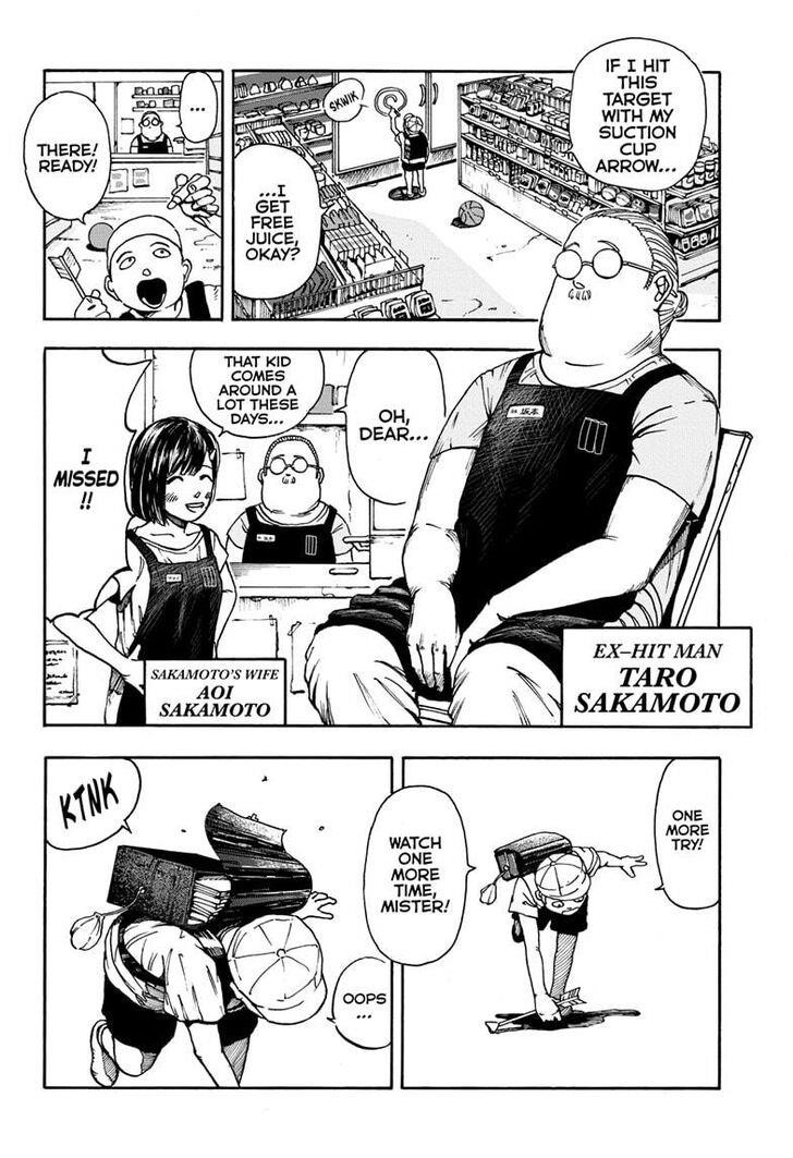 Sakamoto Days Chapter 1 page 11 - Chapter 1: The Legendary Hit Man