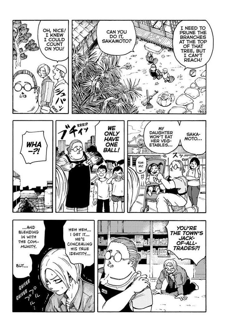 Sakamoto Days Chapter 1 page 19 - Chapter 1: The Legendary Hit Man